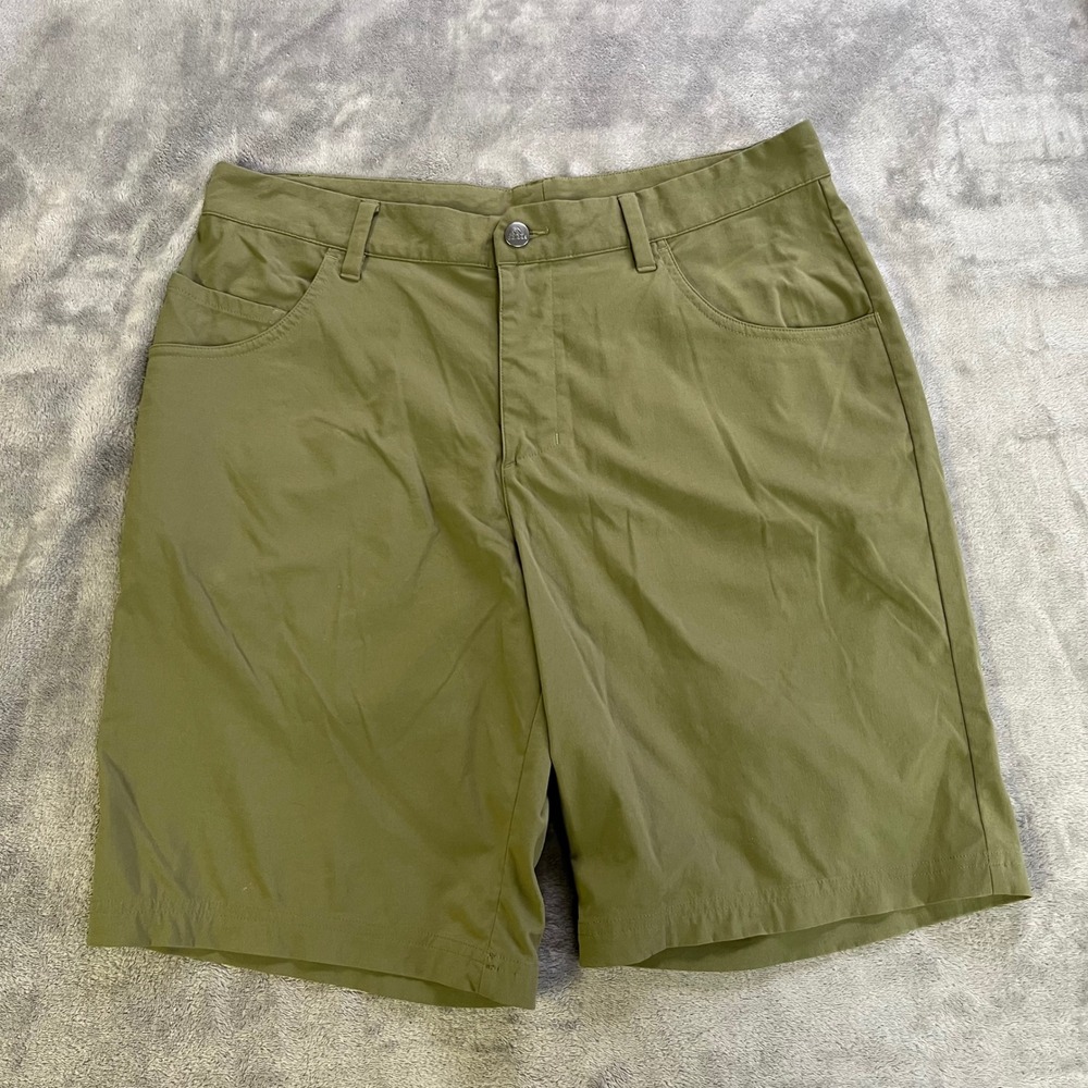 Adidas Adicross Golf Shorts Mens 32 Olive Green CY4738 Stretch Performance